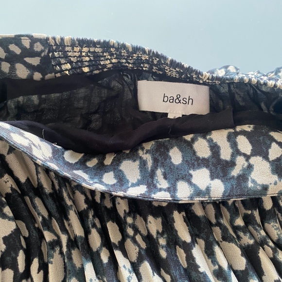 BA&SH Paris Print Maxi skirt - Picture 2 of 4